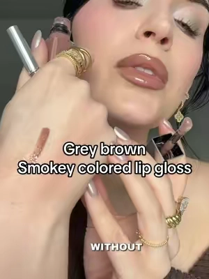 @Haus Labs @ladygaga dropped another win for cool toned makeup! This is their new hypes lip glaze in the shade Smokey mauve! It’s like a grey brown with a little purple! It’s the prettiest cool mauve that doesn’t warm up and pairs perfect with any cool tone lip liner! It’s a tts exclusive and u can’t get it anywhere but here for now so click on that link if you want it! #cooltonedmakeup #hauslabshybridlipglaze #smokeymauve #cooltonelipgloss #tiktokshopcosmetics 