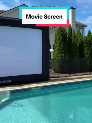 Get the movie screen!!!❤️ ours is the 20 foot one! #movienight #moviescreen #projector #projectorscreen #vevor 