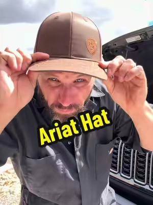 @Ariat Brad hat very nice blue collar hat #tiktokshopcreatorpicks #ariat #hat #cap 