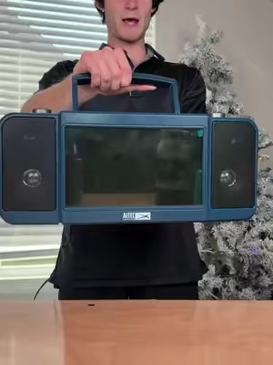 When QVC does something like this, I cannot resist. #qvc #alteclansing #tailgate #speaker #boombox 