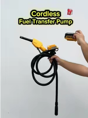 Cordless Fuel Transfer Pump:Less Lifting, Easier Refueling 🔋⛽️✨#ecarke #fuelpump #dewalt #milwaukee #tiktokshopstockup 