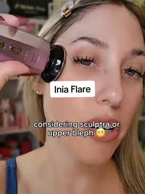The difference this makes in my almost 40 face is astounding! #tiktokshopstockup #tiktokshopfalldealsforyou #upperbleph #jowls #skincareover30 @INIA Official 