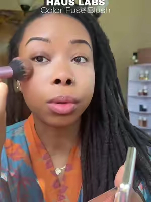 My favorite all time go-to blush is the Haus Labs color fuse blush in the color fire moon 🔥. Will forever be my favorite. @Haus Labs  #blush #blushtutorial #blushplacement #BeautyTok #makeuptutorial 