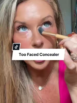If the goal is too brighten and conceal without creasing this Too Faced Born This Way Super Coverage concealer is your girl!! Gives 24h of wear + hydration & comes in 8 shades. @Too Faced #concealer #undereyeconcealer #toofacedcosmetics #undereyebrightener #makeuphacks 