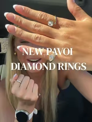 These are unreallll😍😍😍 #rings #pavoi #diamonds #diamondrings #ring 