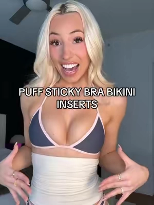WELL!! THEY WORK!! #stickyinserts #stickybra #pushupbra #inserts #stickybrainserts PUFF INVISIBLE LIFT STICKY BRA INSERTS 