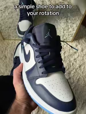 These jordan 1 lows fit true to size. #jordans 