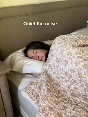 If your brain also decides bedtime is the perfect time to think about EVERYTHING… 😂🌙 you should check out this Blissy weighted sleep mask. #Blissy #SleepMask #MulberrySilk #ad #bedtimeroutine 