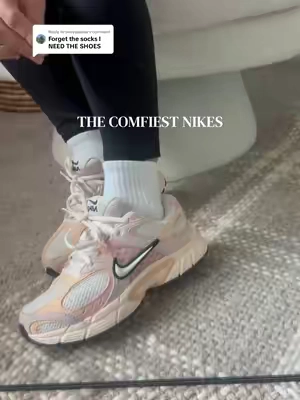Replying to @sissyalaalaa literally the cutest and comfiest Nikes #nikes #runningshoes #walkinhshoes #tennisshoes #tiktokshopcreatorpicks 