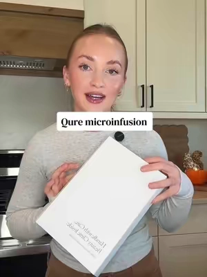 Once you try qure’s micro infusion you aren’t going back 🤯 #qure #microinfusion #skincare 