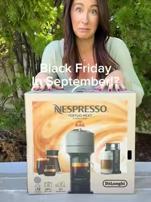 Nespresso really said “here, have it all” 😂☕️ This Vertuo Next bundle is such a good coffee setup. #Nespresso #NespressoVertuo #VertuoNext #ad #qvcloyaltyprogram 