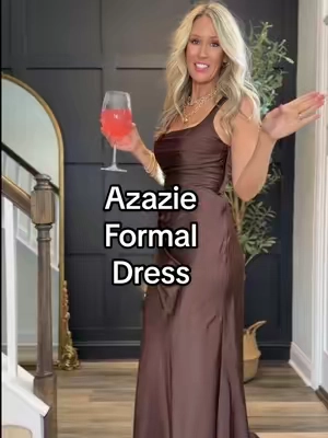 Azazie Agustina corset stretch satin dress✨ it’s beautiful, flattering, comes in lots of colors, & it’s beautiful💛 #azazie #bridesmaiddresses #weddingguestdress #formaldress #dresses @Azazie US  