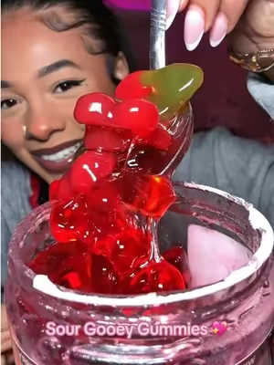 Sour gooey gummies #tiktokshop 