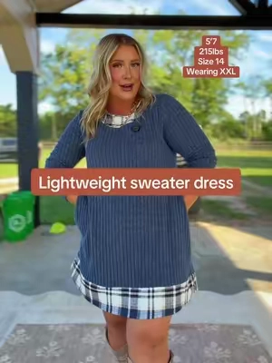 The perfect sweater dress!!