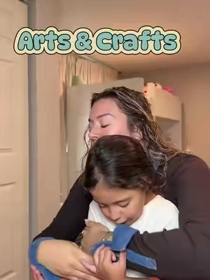 I love arts and crafts with my little baby!!! as a mom and as a titi  quality time is super important!!!! if it’s one thing I will always teach the kids is how to be artistic !! ##tiktokshopstockup##artsandcrafts##thingstodowithkids