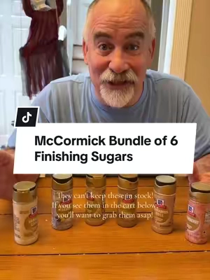 Turn everyday treats into something extra sweet! Sprinkle, sip, bake with 6 delicious finishing sugar flavors. Dessert upgrade = DONE! #bakinghack #McCormick #FinishingSugars #SweetTreats #BakingFinds 