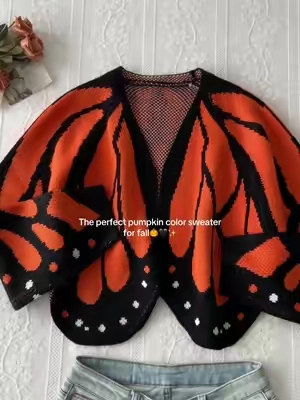 So cute!! #sweater #sweaters #cardigan #whimsical #halloween 
