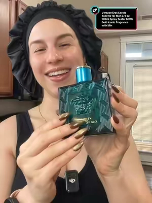 Envío gratis!!✅😍✨y es original !! Versace Eros Eau de Toilette para hombres 3.4 oz 100ml Spray Tester Bottle Bold Iconic Fragrance with Mint Green Apple Lemon Tonka Bean Geranium Vanilla Notes Woody Ámbar cítrico #erosversace #perfumesoriginales #versace #perfumesmasculinos #perfumecollection 