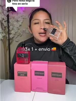 Respuesta a @A~S Paquete de3 fragancias para mujer los aromas son deliciosos y duraderos.... #BlackFriday #perfumesparamujer #setde3 #perfumes #tiktokshopsummersale 