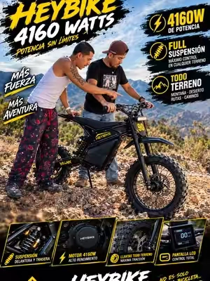 ✅👌😍🔥 45 MPH  4160W HEYBIKE VILLAIN👌😍🔥✅ #bike #dirtbike #electricbike #offroad #heybike 