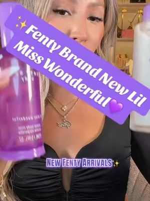 💜🧴Fenty’s Brand New Lil Miss Wonderful🤯#fentybeauty #fentysuperbrandday #fentyskin #fentybuttadrop #tiktokshopfalldealsforyou  Posted on 09/25/2026 | Prices & promos were accurate at time of posting but may change. This is my personal testimony. Results may vary. @Fenty Skin @Fenty Beauty 