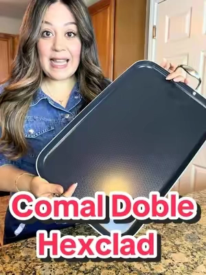 El comal HexClad que aprovecha dos quemadores #Hexclad #doubleburnergriddle #homecooking #cookware #TikTokShopFallDealsForYou @HexClad 