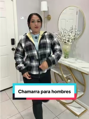Respuesta a @Lino Cruz /Creador Digital Chamarra de cuadros para hombre calientita y afelpada #chamarra #jacket #chamarraparahombre #BlackFriday #tiktokshopcreatorpicks