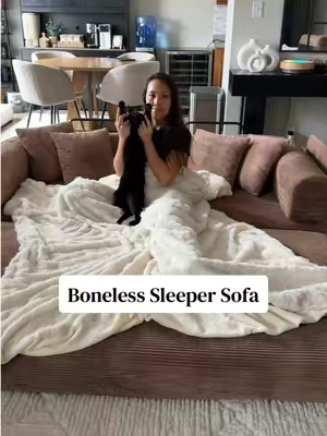 I love how versatile this is! Grab yours before the deal ends! #weture #bonelesscouch #sleepersofa #guestbed #modularsofa 