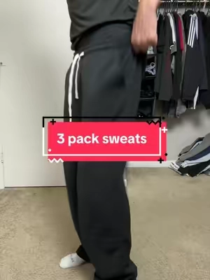 6’2 wearing xl #baggysweats #sweatpants #comfy 