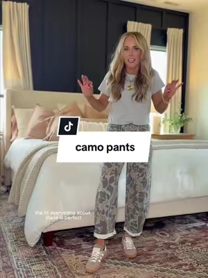 how adorableeee are these camo pants✨🤌🏼