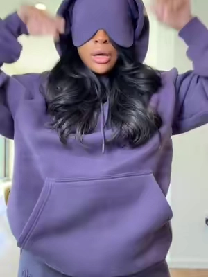 Comfrt | Airplane Mode Travel Hoodie - Mega | Generous Mega Fit Viral Sleep & Airport Hoodie With Eye Mask