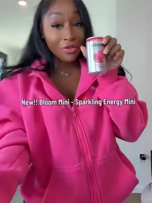 New!! Bloom Mini - Sparkling Energy Mini Cans Variety Pack, Strawberry Watermelon (6), Raspberry Lemon (6), 7.5 oz Cans, 12 pack