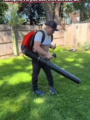 Vevor Gas Leaf Blower #GasLeafBlower #LeafCleaning #TikTokShopStocKup #tiktokshopcreatorpickst #EssentiaHome 
