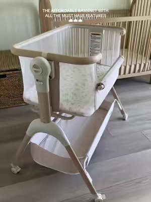 Using this for all our future babies 🤎🧸🫶🏼 #bassinet #baby #babyregistry #babymusthaves #pregnant 