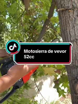 Una moto sierra a buen precio Que no puedes ganarle! #chainsaw #firewood #vevortools #handyman  #landscaping 