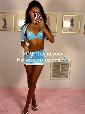 Like this is so Tea✈️🪽✨ #dollskill #halloweencostume #costumeinspo #itgirl 