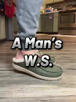 HEYDUDE Wally Slip Camp Nylon.  #mensslides #MensSlippers #houseshoes #HEYDUDE #HEYDUDENewArrivalsCampaign  