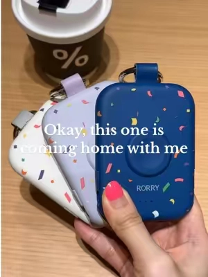 Okay, this one is coming home with me.#rorrycharger #powerbank #tiktokshopstockup #portablecharger #travelessentials 