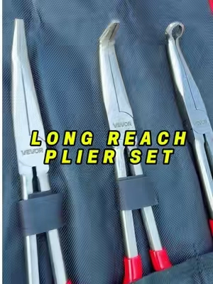 These long pliers should be in every man’s tool set. #pliers #longpliers #musthavetools #vevor 