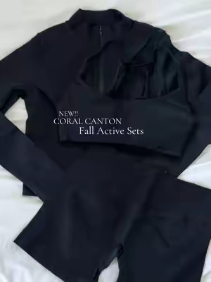 This set is SO nice! I can’t believe you get all of this and it’s such a good price too! @Coral Canton #coralcanton #activewear #pilatesprincess #ootdinspo 