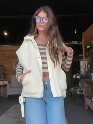 My fav fall vest:) #fypシ #matchingset #falloutfitinspo 