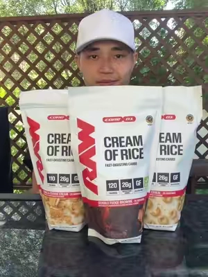 The most affordable Preworkout carbs from @getrawnutrition  #rawnutrition #creamofrice 
