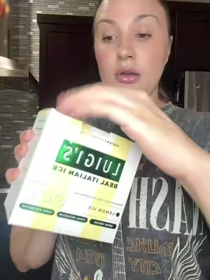 Luigi’s Italian ice electrolytes taste test #electrolytesupplement #hydration #italianice #electrolytes #tastetest 