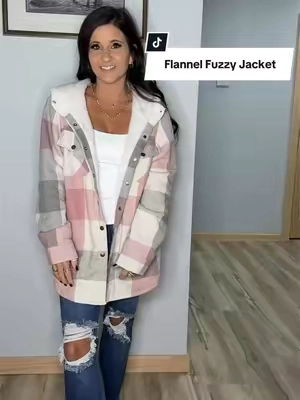 THE must have for fall! 🍁 #jacket #shacket #plaid #shacket #flannel 