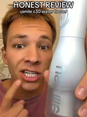 100% recommend! 🙏 @usmile.official #usmile #C30waterflosser #dentalflosser #waterflosser #oralcare 