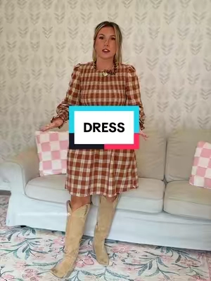 The perfect fall dress 😍😍😍 #fashion #fyp #fypシ #ttshop #tiktokshopfinds 