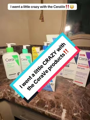 CERAMIDE BOOST AFFORDABLE BUNDLE - so many great CeraVe products! #tiktokshopcreatorpicks #cerave #affordableskincare #antiagingskincare #glowingskin @CeraVe 