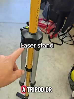 Laser level stand #laser #tripod #construction #homeimprovement #homehacks 