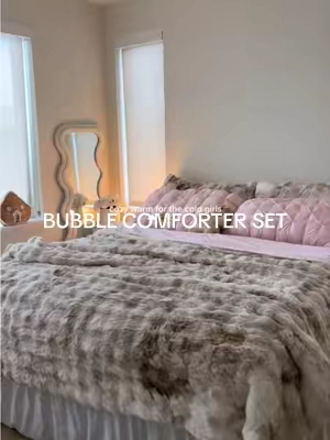 sooo cozy 🧸🕯️ @Bedsure #comforterset #comfortersets #beddingset #comforter #bedroominspo 