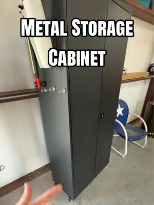 Lockable Metal Storage Cabinet